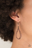 Paparazzi VINTAGE VAULT "Catwalk Queen" Copper Necklace & Earring Set Paparazzi Jewelry
