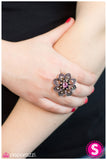 Paparazzi "Growing Admiration - Purple " ring Paparazzi Jewelry