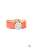 Paparazzi "Show-Stopper" Orange Wrap Bracelet Paparazzi Jewelry