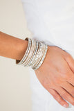 Paparazzi "A Wait-and-SEQUIN Attitude" Brown Wrap Bracelet Paparazzi Jewelry