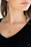 Paparazzi "Eternal Love" Gold Necklace & Earring Set Paparazzi Jewelry