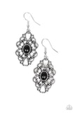 Paparazzi "Over The POP" Black Earrings Paparazzi Jewelry