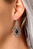 Paparazzi "Over The POP" Black Earrings Paparazzi Jewelry