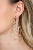 Paparazzi "All OVAL The Place" Brass Earrings Paparazzi Jewelry