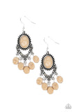 Paparazzi "Southern Sandstone" Brown Earrings Paparazzi Jewelry