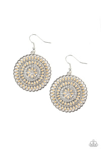 Paparazzi "PINWHEEL and Deal" Brown Earrings Paparazzi Jewelry