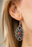 Paparazzi "Over The POP" Brown Earrings Paparazzi Jewelry