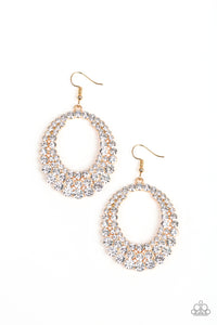 Paparazzi "Universal Shimmer" Gold Earrings Paparazzi Jewelry