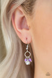 Paparazzi "Twinkling Trinkets" Purple Earrings Paparazzi Jewelry