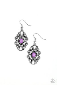 Paparazzi "Over The POP" Purple Earrings Paparazzi Jewelry