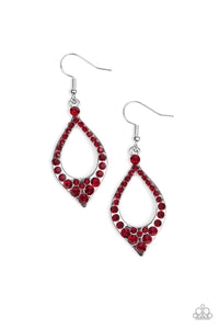 Paparazzi "Finest First Lady" Red Earrings Paparazzi Jewelry