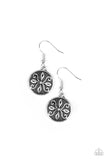 Paparazzi "Tropical Trance" Silver Earrings Paparazzi Jewelry