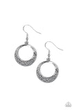 Paparazzi "Socialite Luster" Silver Earrings Paparazzi Jewelry