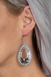 Paparazzi "Instant REFLECT" Silver Earrings Paparazzi Jewelry