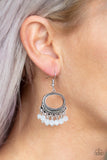 Paparazzi "Happy Days" White Earrings Paparazzi Jewelry