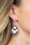 Paparazzi "So Sonoran" White Earrings Paparazzi Jewelry