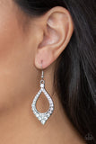 Paparazzi "Finest First Lady" White Earrings Paparazzi Jewelry