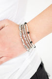 Paparazzi VINTAGE VAULT "Full Of WANDER" Black Bracelet Paparazzi Jewelry