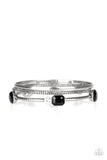 Paparazzi "City Slicker Sleek" Black Bracelet Paparazzi Jewelry