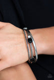 Paparazzi "City Slicker Sleek" Black Bracelet Paparazzi Jewelry