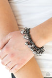 Paparazzi "Ballroom Baller" Black Bracelet Paparazzi Jewelry