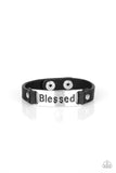 Paparazzi "Count Your Blessings" Black Wrap Bracelet Paparazzi Jewelry