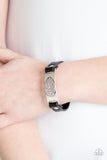 Paparazzi "Take The LEAF" Black Wrap Bracelet Unisex Paparazzi Jewelry