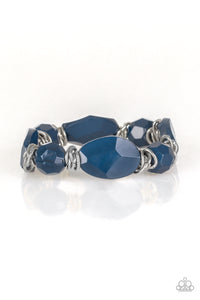 Paparazzi "Savor The Flavor" Blue Bracelet Paparazzi Jewelry