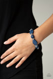 Paparazzi "Savor The Flavor" Blue Bracelet Paparazzi Jewelry