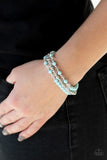 Paparazzi "Irresistibly Irresistible" Blue Bracelet Paparazzi Jewelry