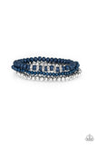 Paparazzi "Ideal Idol" Blue Bracelet Paparazzi Jewelry