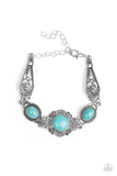 Paparazzi "Serenely Southern" Blue Bracelet Paparazzi Jewelry