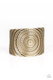 Paparazzi "Bare Your SOL" Brass Bracelet Paparazzi Jewelry