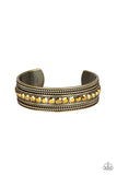 Paparazzi "Empress Etiquette" Brass Bracelet Paparazzi Jewelry