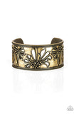 Paparazzi "Where The WILDFLOWERS Are" Brass Bracelet Paparazzi Jewelry