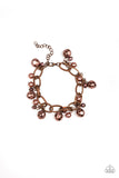 Paparazzi VINTAGE VAULT "Make Do in Malibu" Copper Bracelet Paparazzi Jewelry