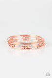 Paparazzi VINTAGE VAULT "Beauty Basic" Copper Bracelet Paparazzi Jewelry