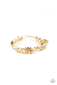 Paparazzi "Get The GLOW On The Road" Gold Bracelet Paparazzi Jewelry