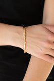 Paparazzi VINTAGE VAULT "Watch Out For Ice" Gold Bracelet Paparazzi Jewelry