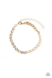 Paparazzi "Out Like A SOCIALITE" Gold Bracelet Paparazzi Jewelry