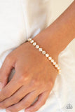 Paparazzi "Out Like A SOCIALITE" Gold Bracelet Paparazzi Jewelry
