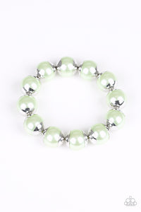 Paparazzi "One Woman Show-STOPPER" Green Bracelet Paparazzi Jewelry