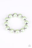 Paparazzi "One Woman Show-STOPPER" Green Bracelet Paparazzi Jewelry