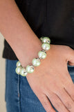 Paparazzi "One Woman Show-STOPPER" Green Bracelet Paparazzi Jewelry