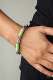 Paparazzi "Whimsical Wanderer" Green Bracelet Paparazzi Jewelry