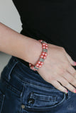 Paparazzi "Time After Timeless" Orange Bracelet Paparazzi Jewelry