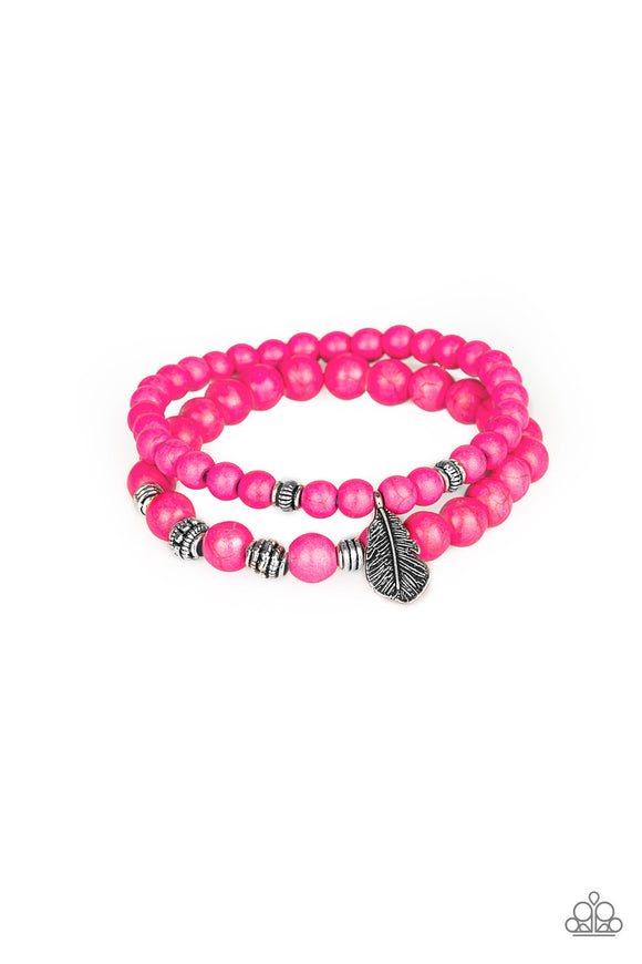 Lady love dove pink bracelet paparazzi Clearance