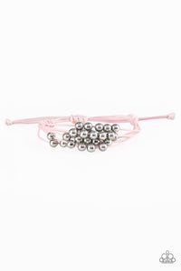 Paparazzi "Without Skipping A BEAD" Pink Bracelet Paparazzi Jewelry