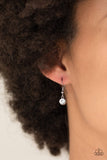 Paparazzi "Center Of Attention" Black Lanyard Necklace & Earring Set Paparazzi Jewelry