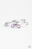 Paparazzi "Be All You Can BEDAZZLE" Purple Bracelet Paparazzi Jewelry